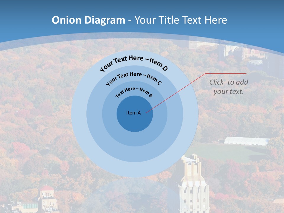 Blue City New York City PowerPoint Template