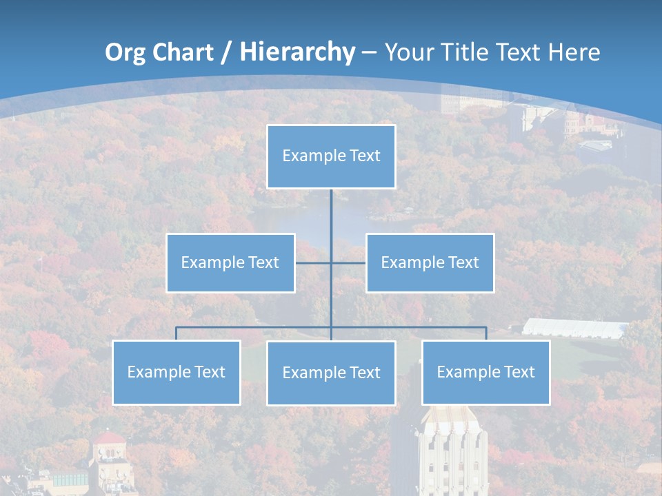 Blue City New York City PowerPoint Template