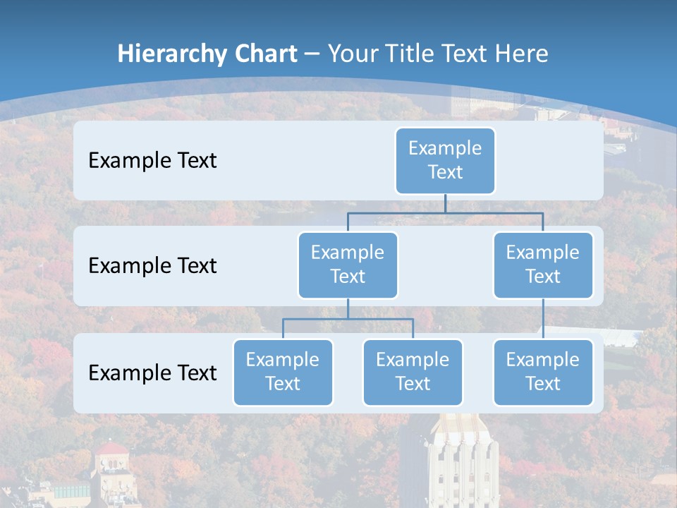 Blue City New York City PowerPoint Template