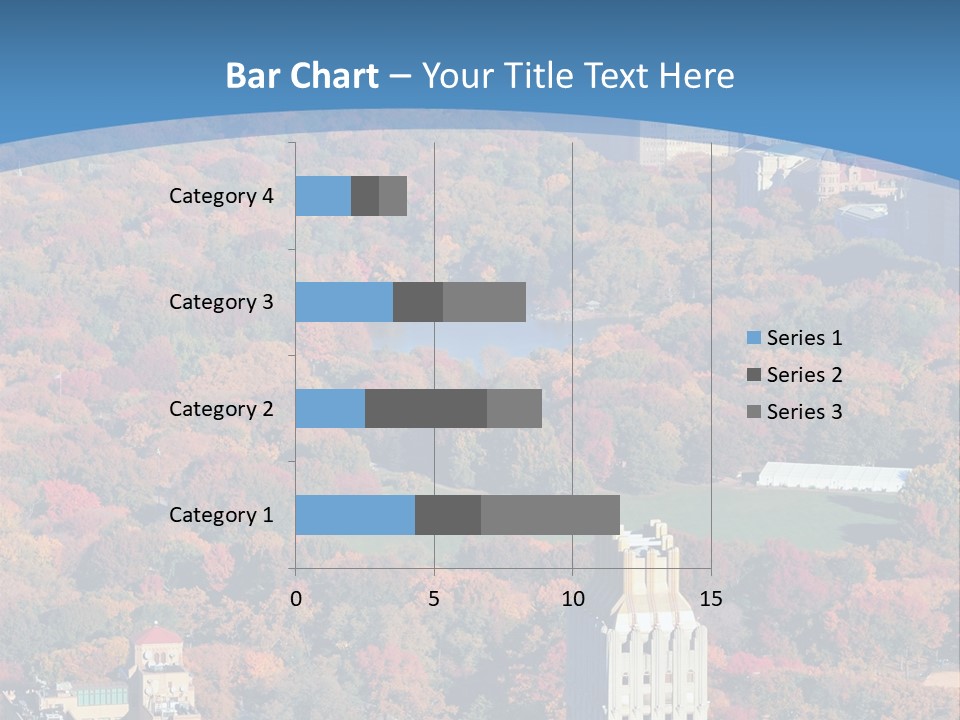 Blue City New York City PowerPoint Template