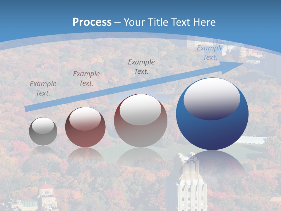 Blue City New York City PowerPoint Template