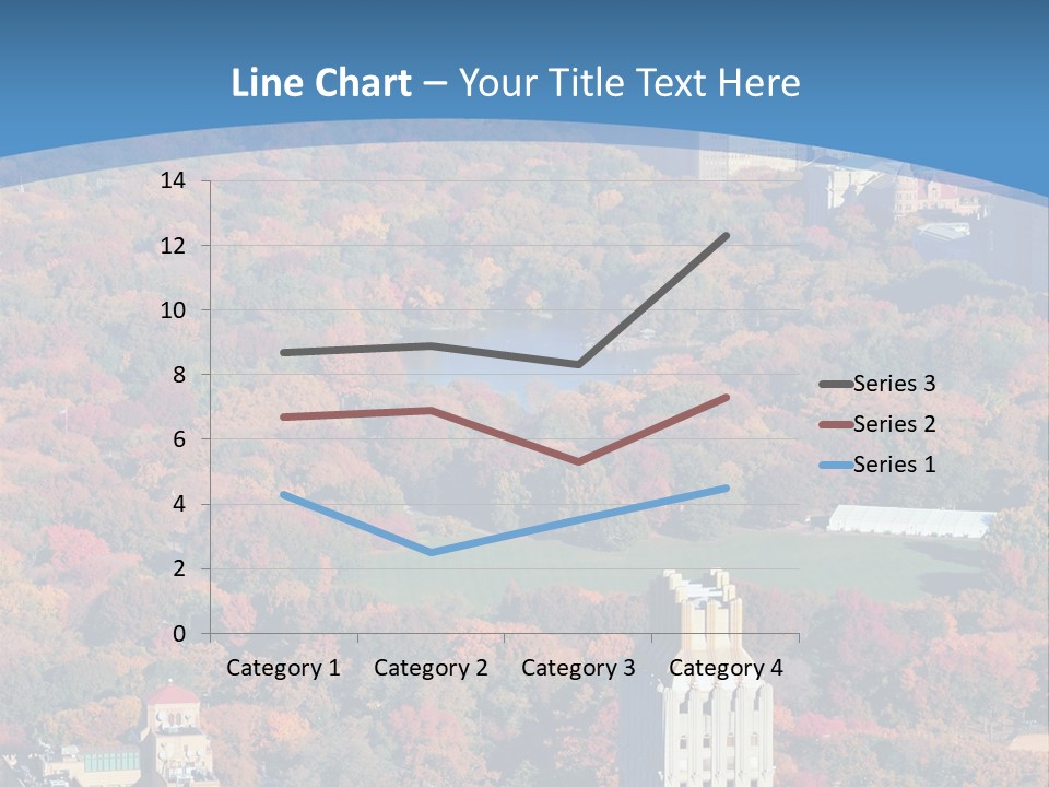Blue City New York City PowerPoint Template