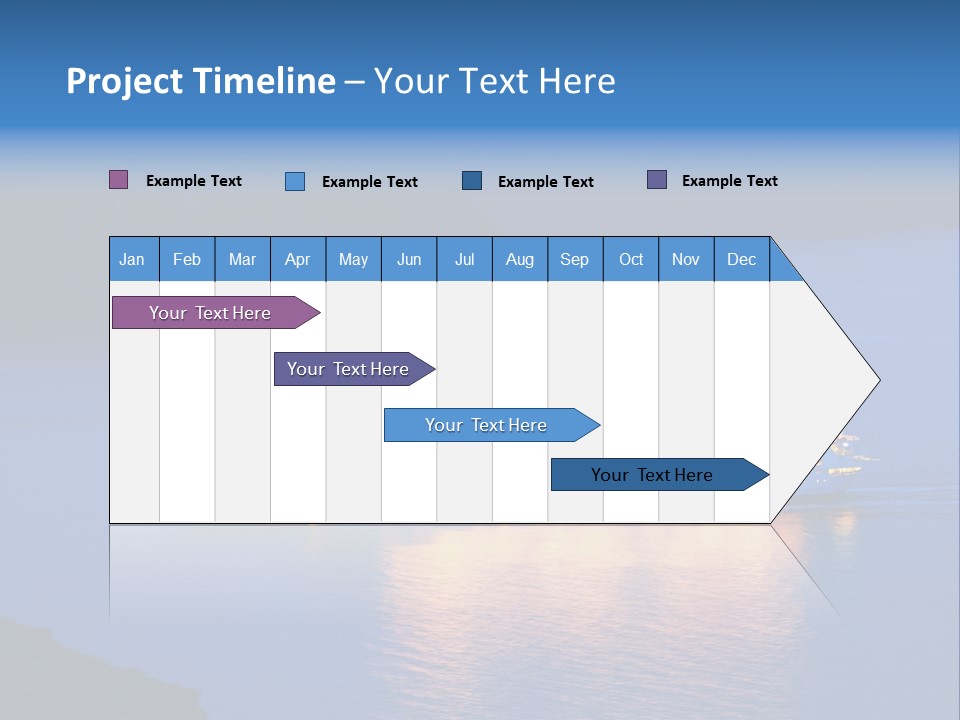 Tour Boat Sea PowerPoint Template