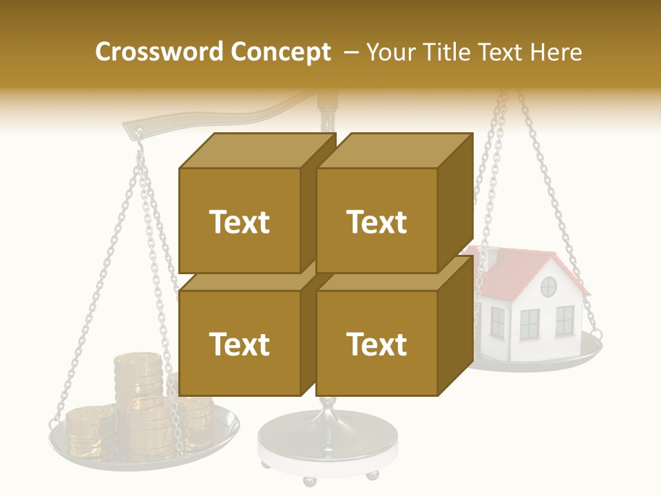 Balance Weight Concept PowerPoint Template