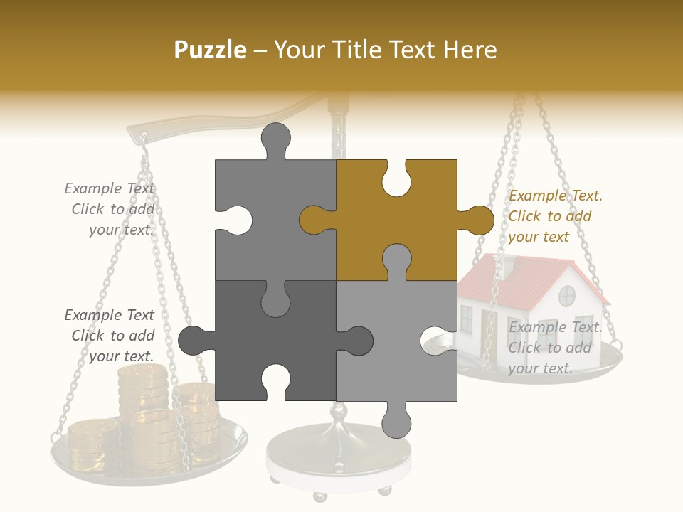 Balance Weight Concept PowerPoint Template