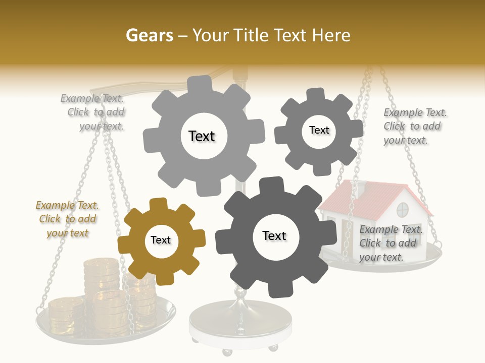 Balance Weight Concept PowerPoint Template