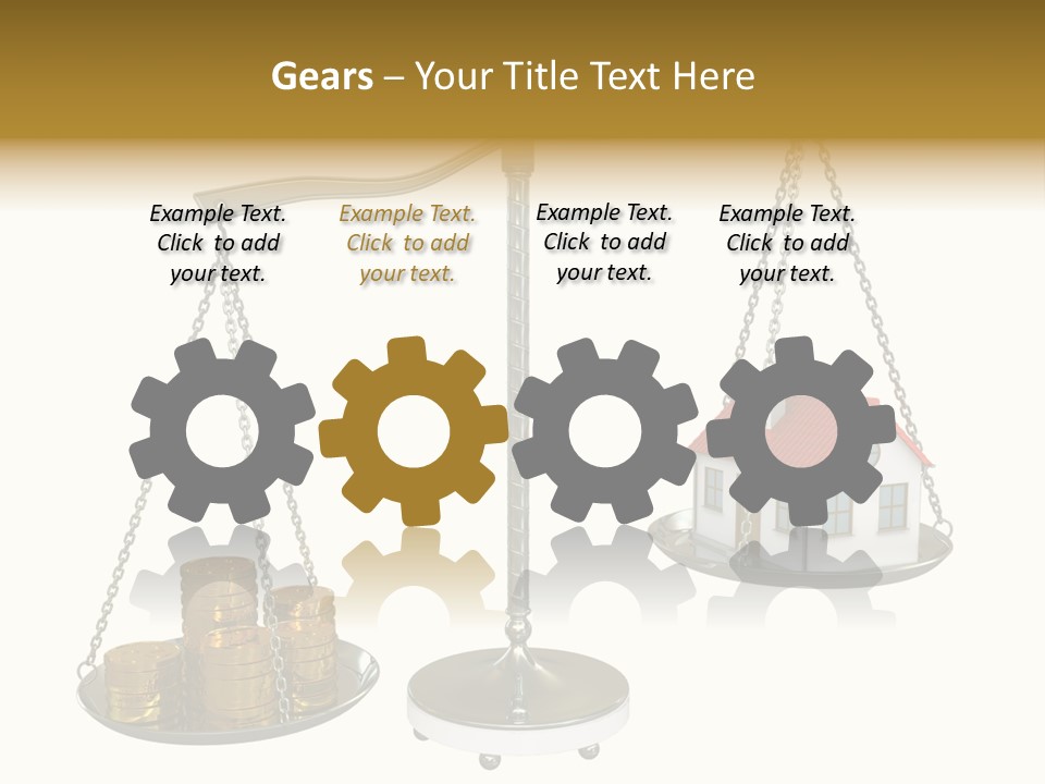Balance Weight Concept PowerPoint Template