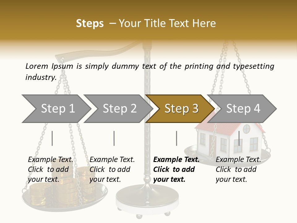 Balance Weight Concept PowerPoint Template