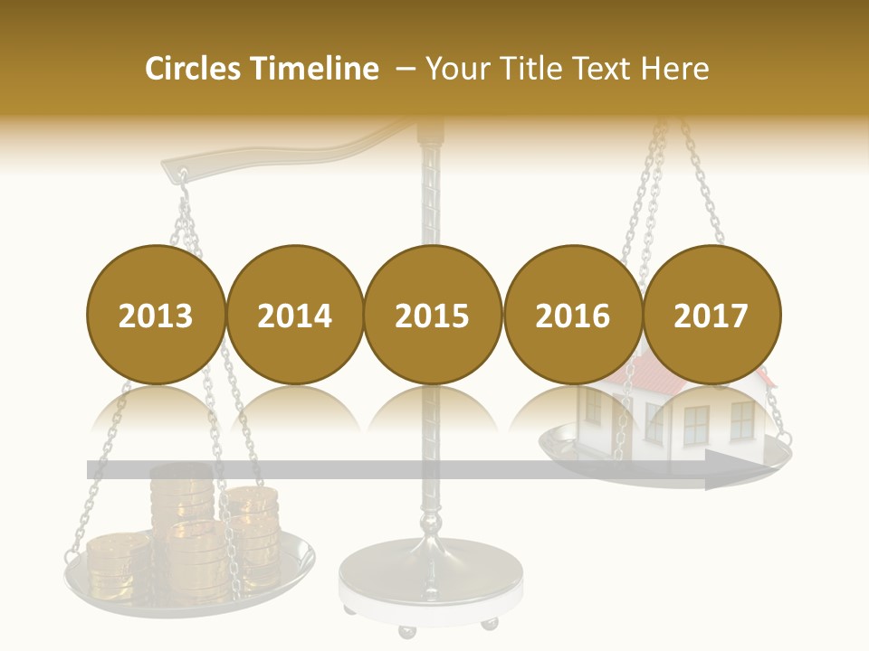 Balance Weight Concept PowerPoint Template