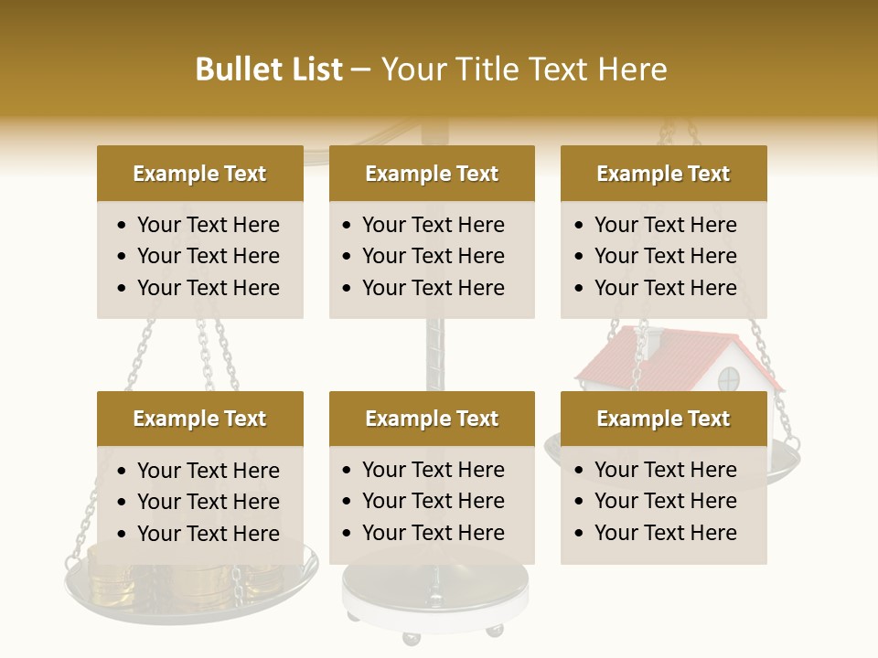 Balance Weight Concept PowerPoint Template