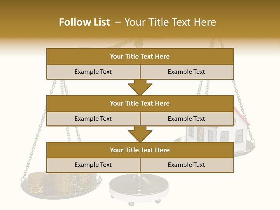 Balance Weight Concept PowerPoint Template