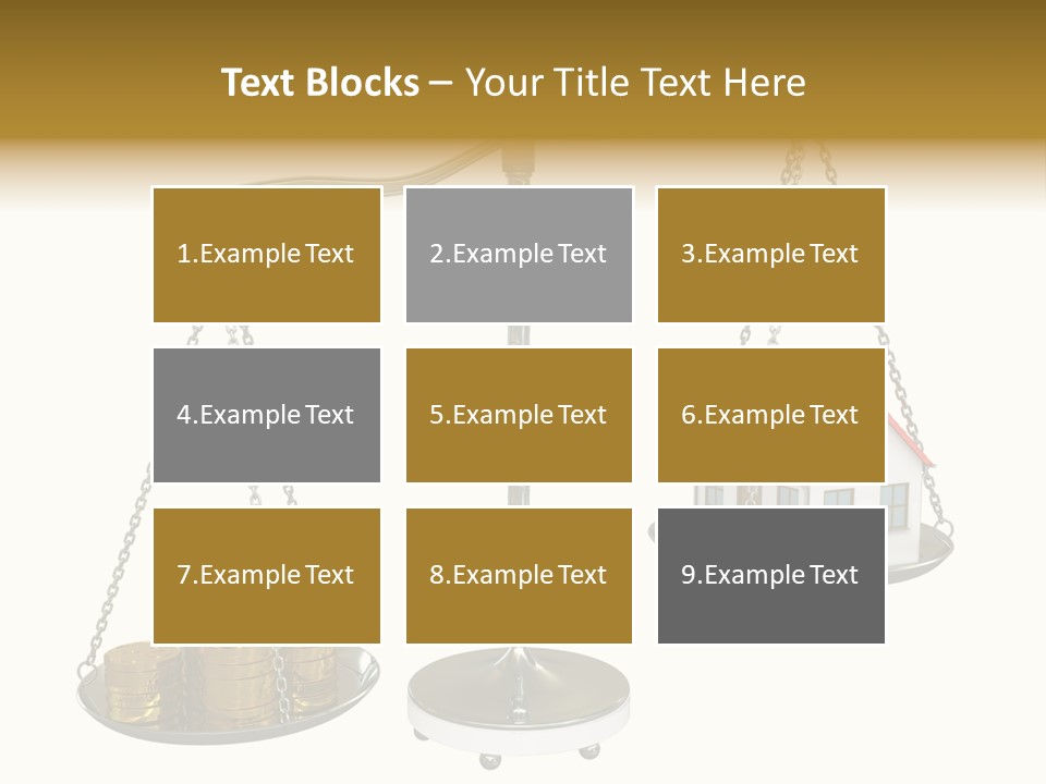 Balance Weight Concept PowerPoint Template
