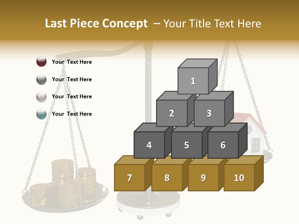 Balance Weight Concept PowerPoint Template