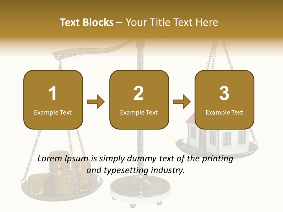 Balance Weight Concept PowerPoint Template