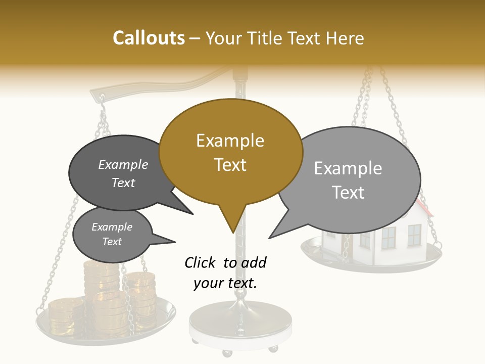 Balance Weight Concept PowerPoint Template