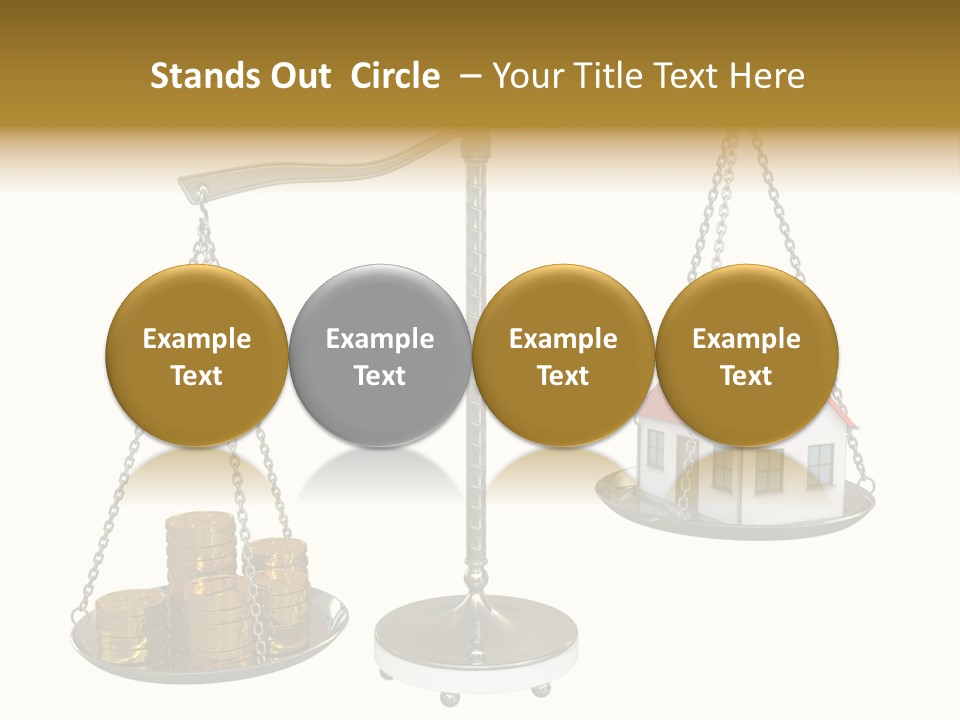 Balance Weight Concept PowerPoint Template