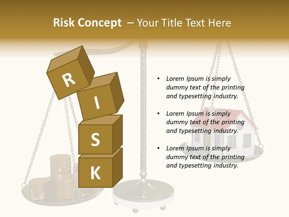 Balance Weight Concept PowerPoint Template