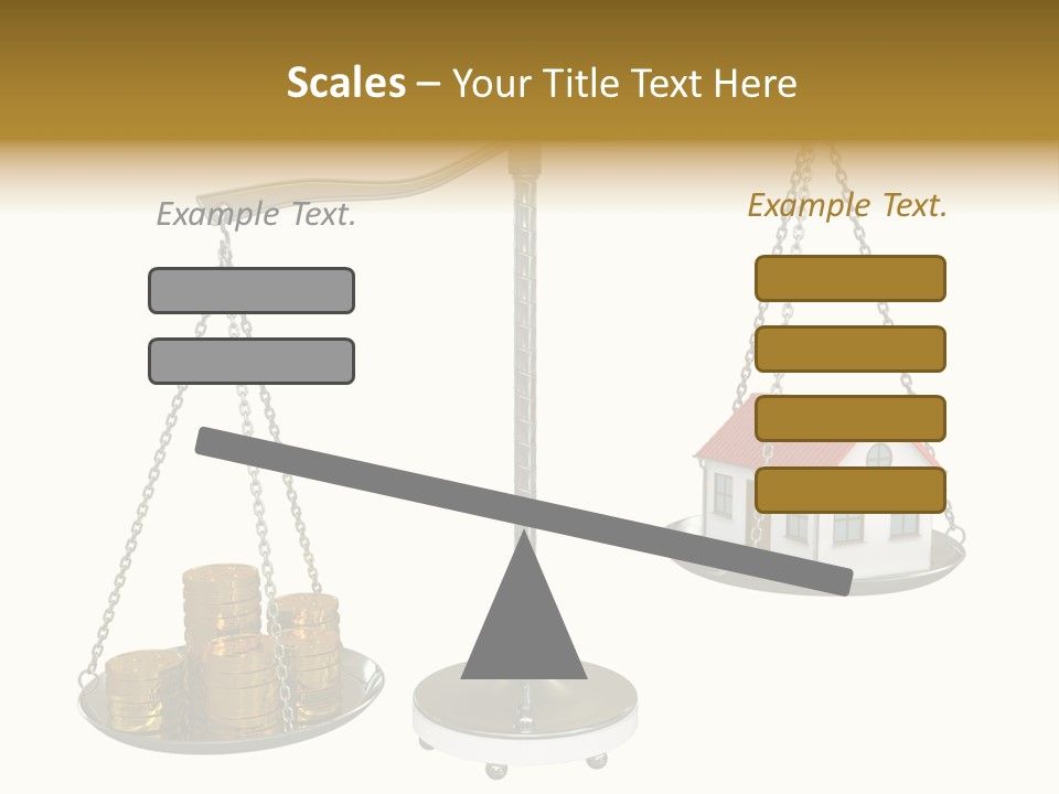 Balance Weight Concept PowerPoint Template