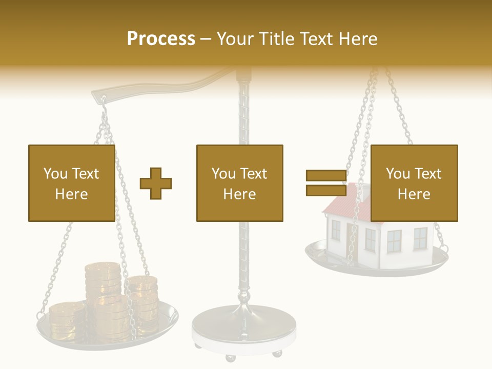 Balance Weight Concept PowerPoint Template