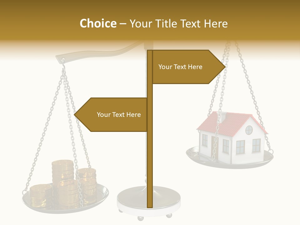 Balance Weight Concept PowerPoint Template