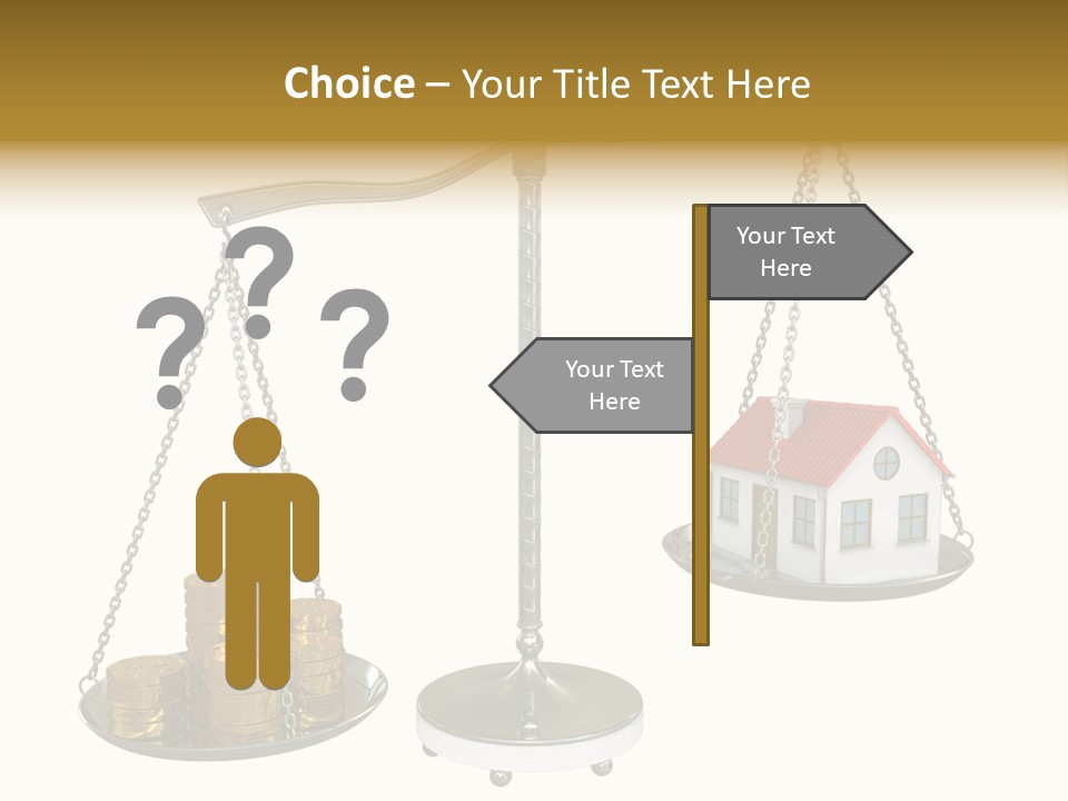 Balance Weight Concept PowerPoint Template