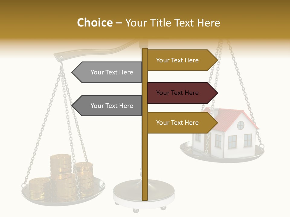 Balance Weight Concept PowerPoint Template