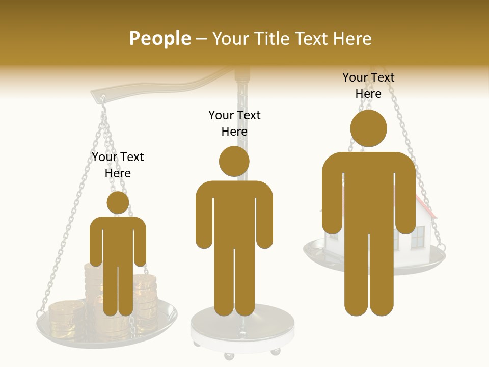 Balance Weight Concept PowerPoint Template