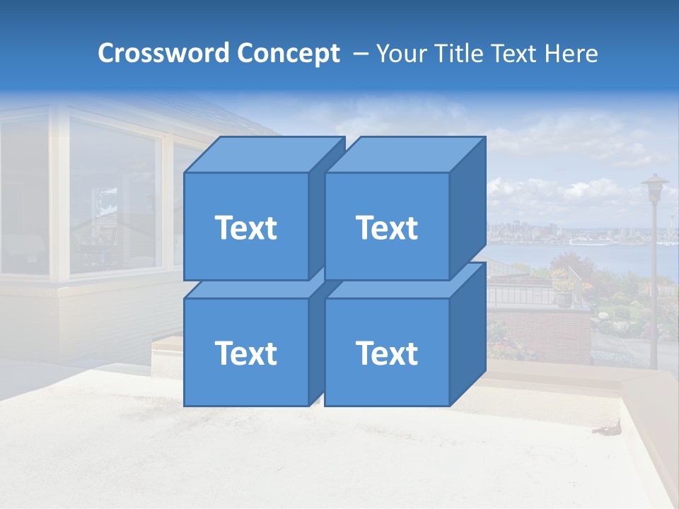 Outdoor Northwest Wood PowerPoint Template