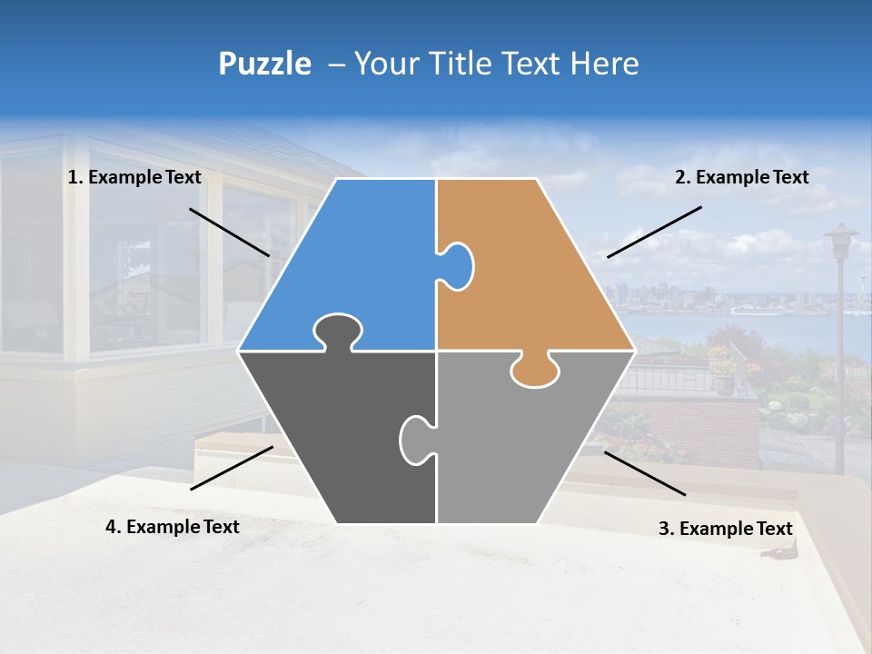 Outdoor Northwest Wood PowerPoint Template