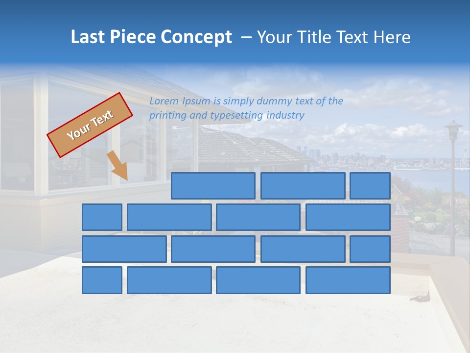 Outdoor Northwest Wood PowerPoint Template