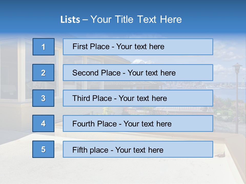 Outdoor Northwest Wood PowerPoint Template