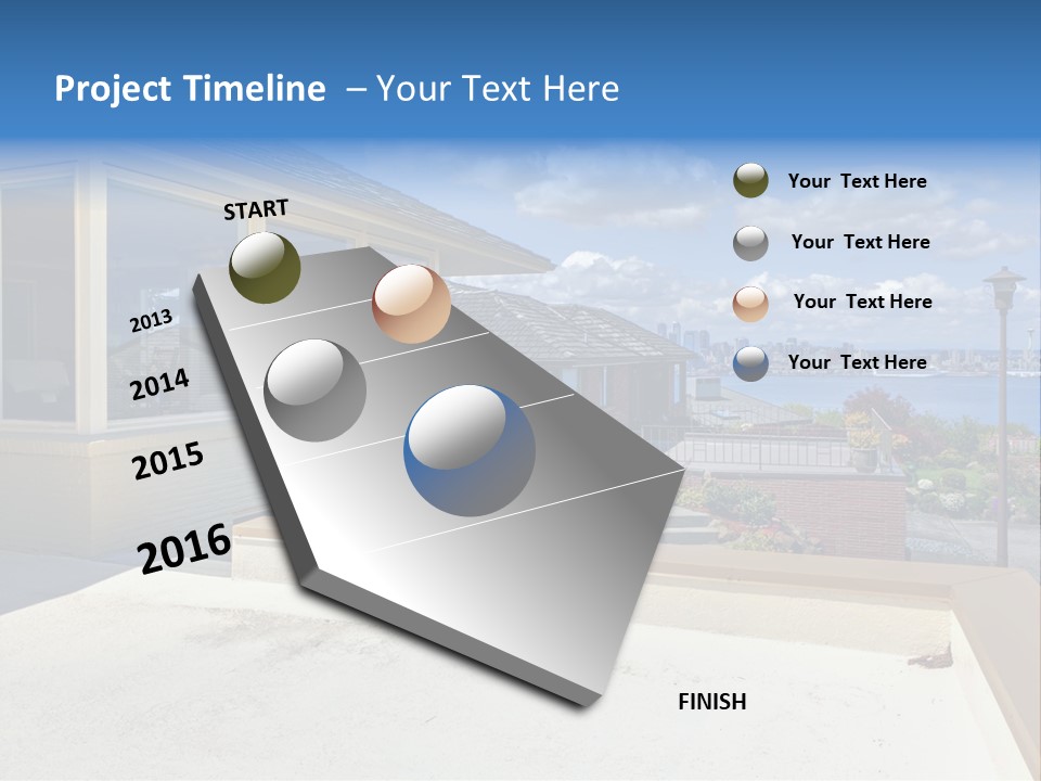 Outdoor Northwest Wood PowerPoint Template