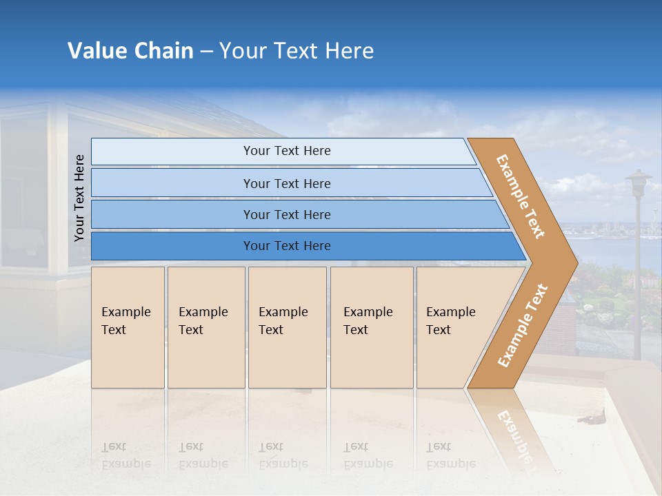 Outdoor Northwest Wood PowerPoint Template