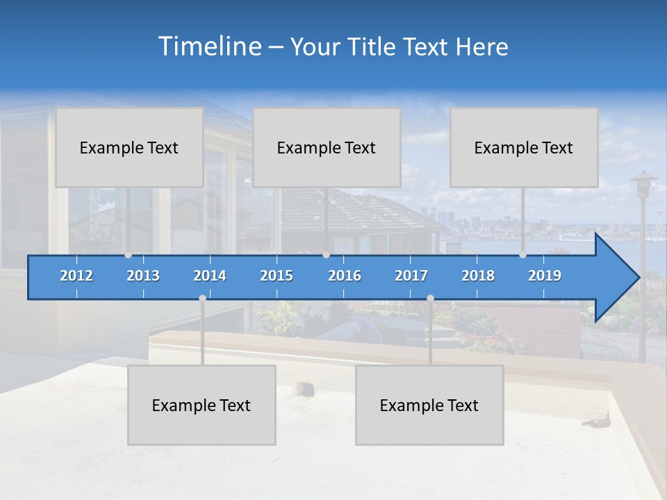 Outdoor Northwest Wood PowerPoint Template