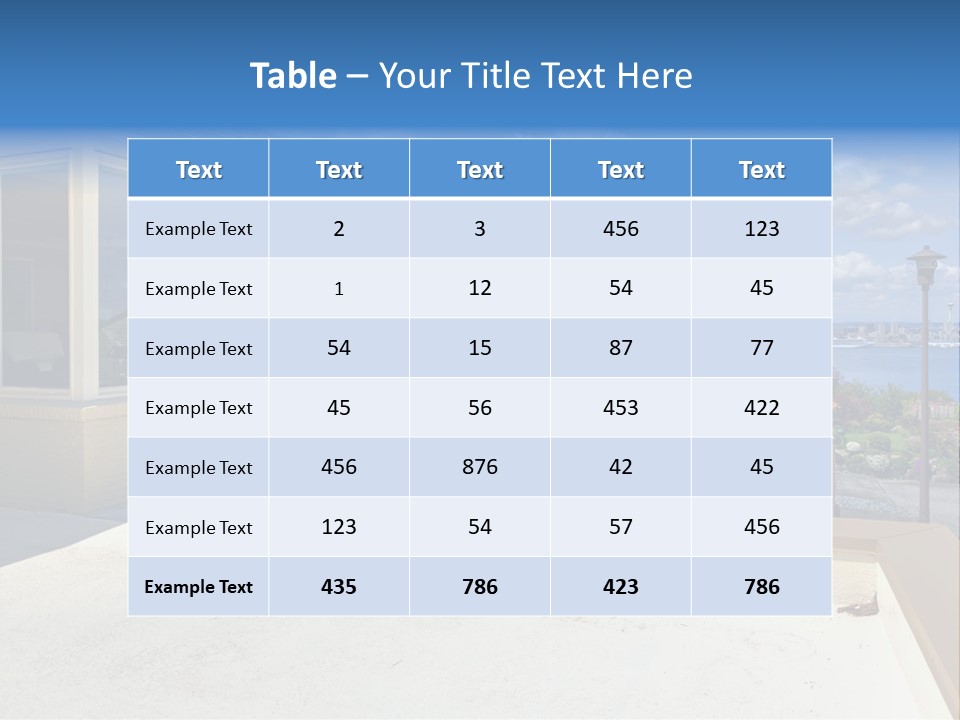 Outdoor Northwest Wood PowerPoint Template