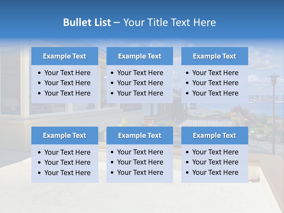 Outdoor Northwest Wood PowerPoint Template