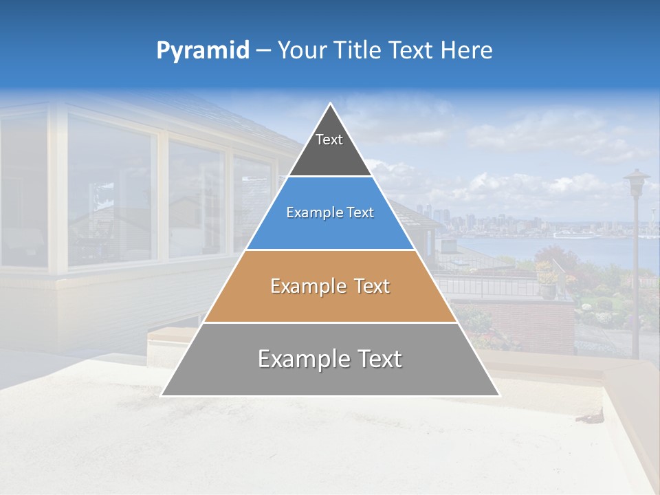 Outdoor Northwest Wood PowerPoint Template