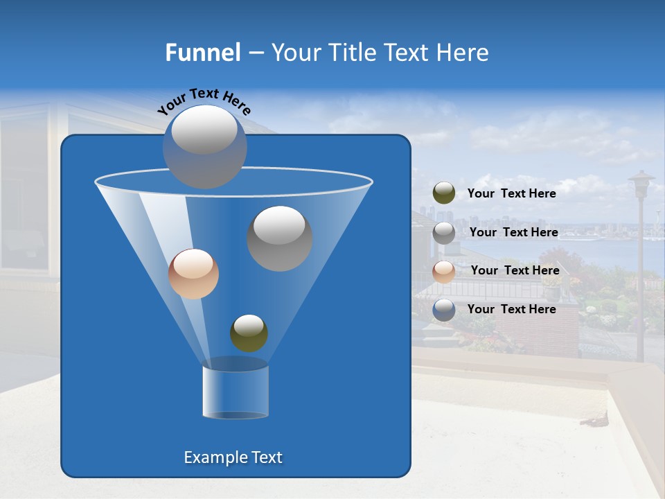 Outdoor Northwest Wood PowerPoint Template