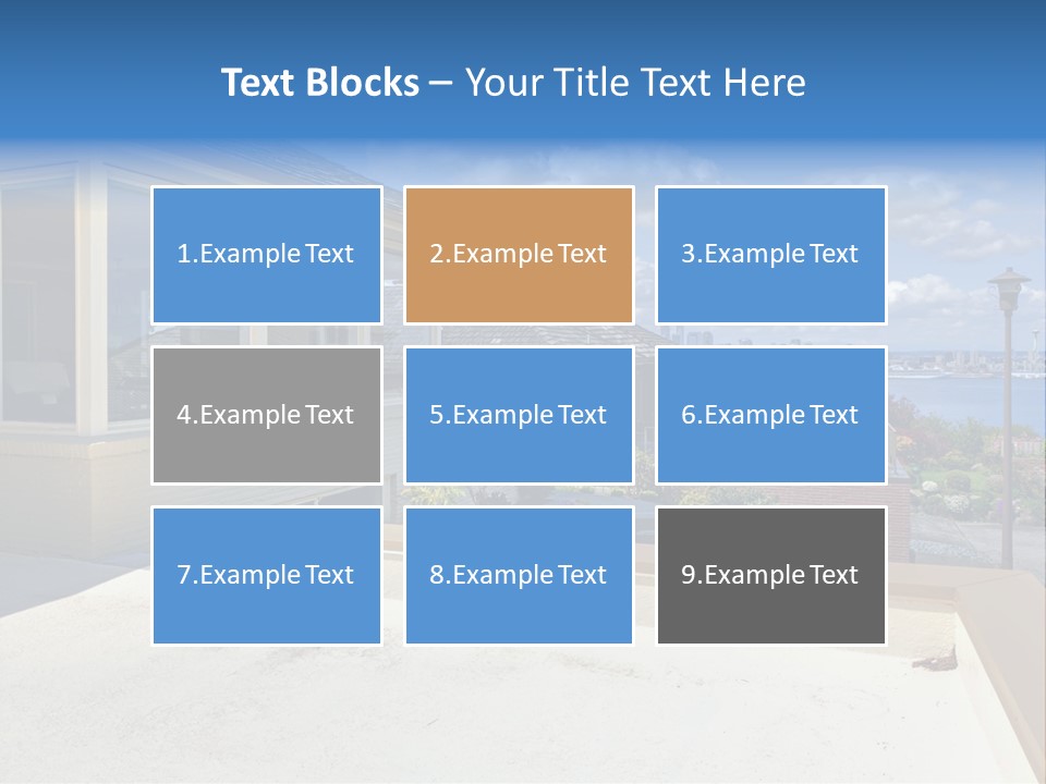 Outdoor Northwest Wood PowerPoint Template