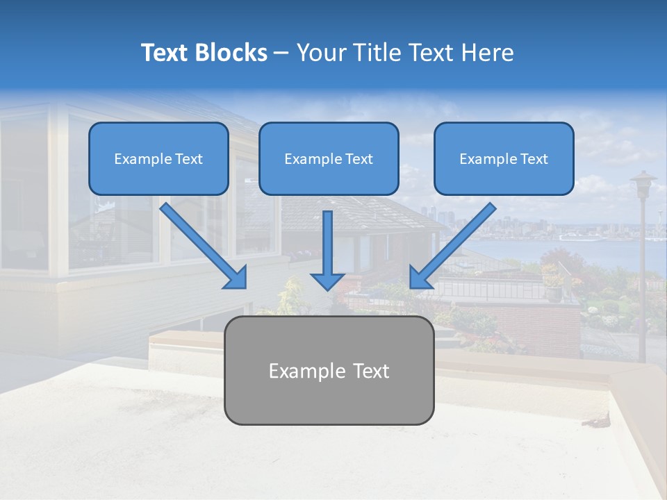 Outdoor Northwest Wood PowerPoint Template