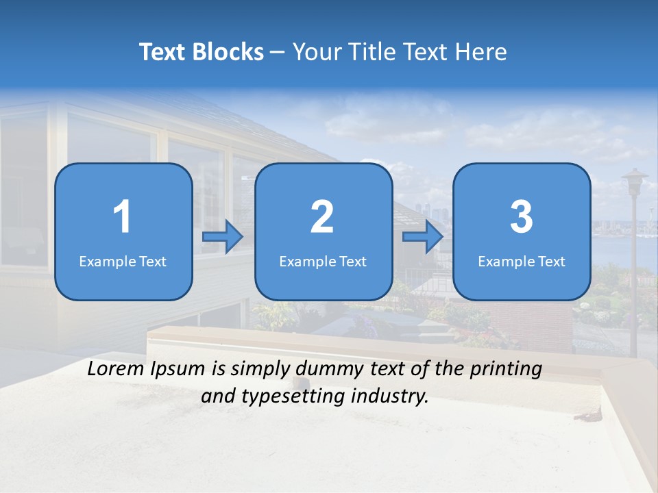 Outdoor Northwest Wood PowerPoint Template
