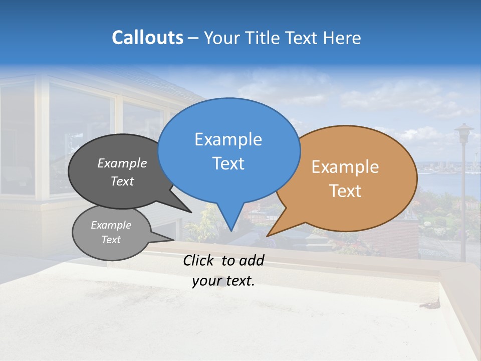 Outdoor Northwest Wood PowerPoint Template