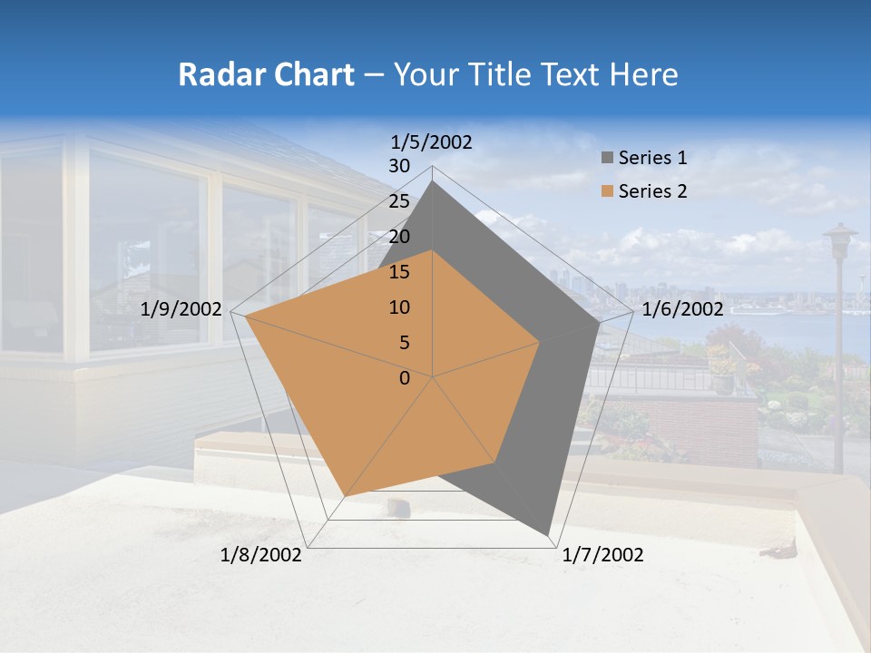 Outdoor Northwest Wood PowerPoint Template