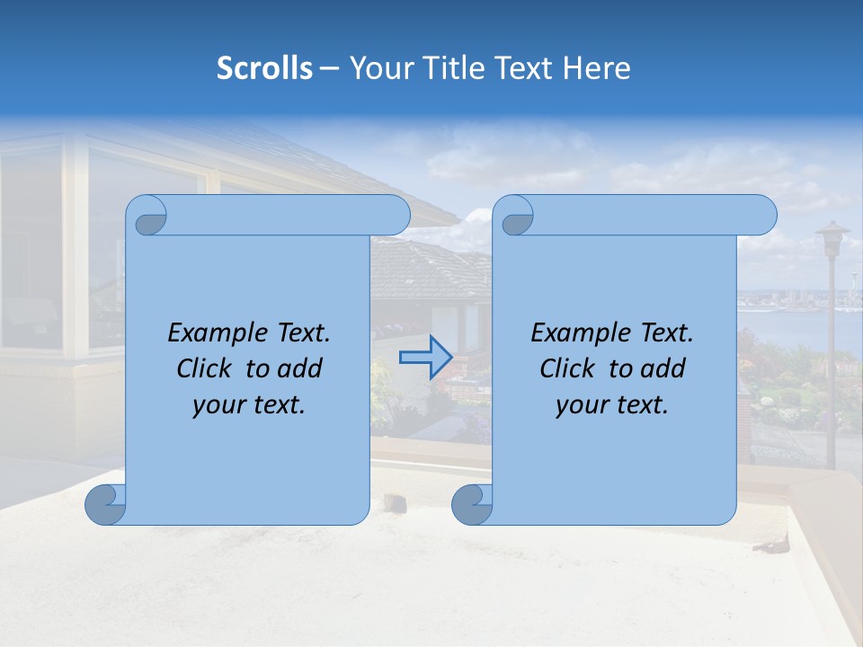 Outdoor Northwest Wood PowerPoint Template