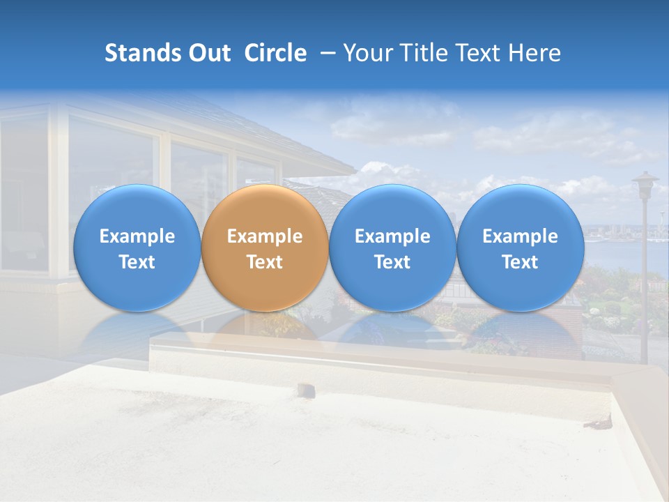 Outdoor Northwest Wood PowerPoint Template