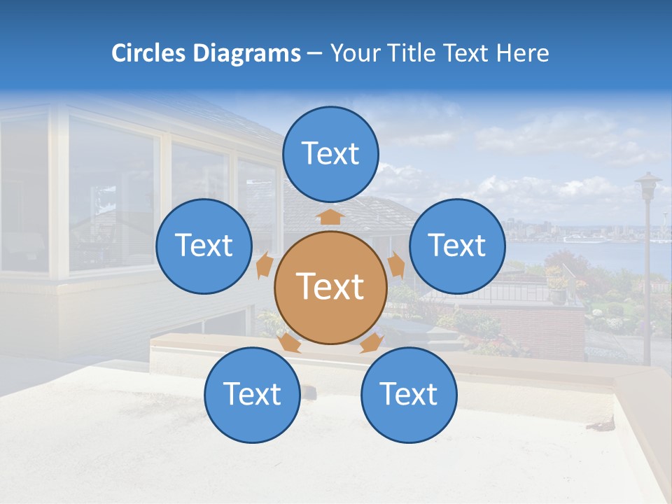 Outdoor Northwest Wood PowerPoint Template