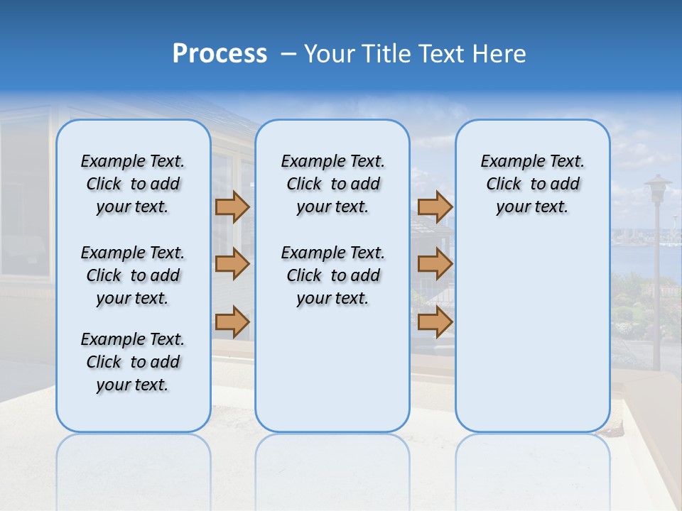 Outdoor Northwest Wood PowerPoint Template
