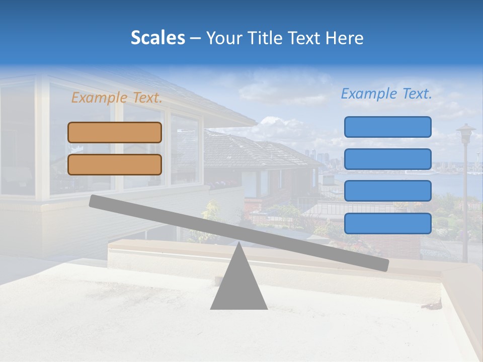 Outdoor Northwest Wood PowerPoint Template