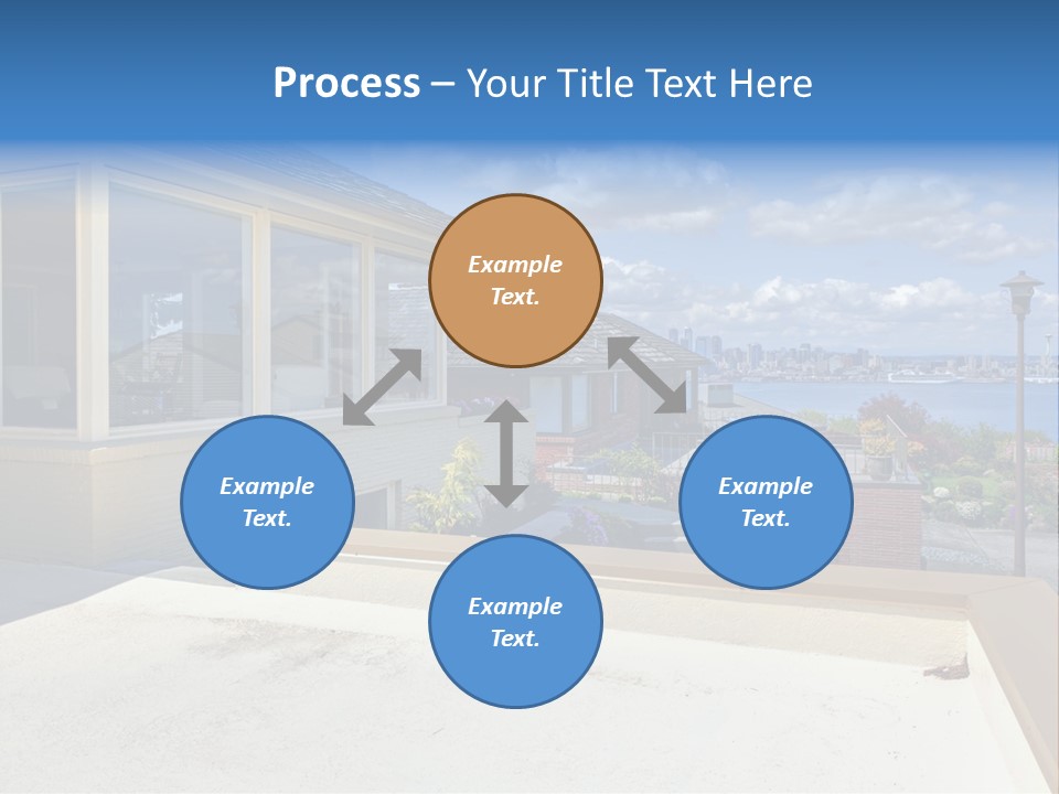 Outdoor Northwest Wood PowerPoint Template