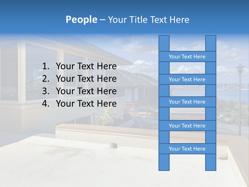 Outdoor Northwest Wood PowerPoint Template